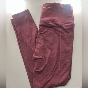 Victoria's Secret Burgundy Leggings